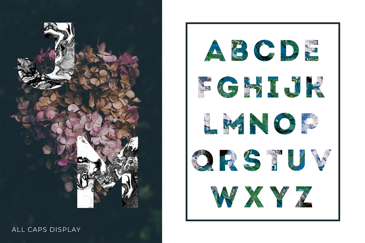 BAHARI Display Font preview 2