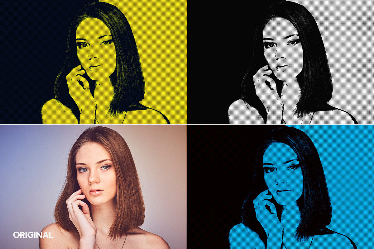 Vectograph Photoshop Action, an Action Add-On by Effect-Hub (Photo 7 of 17)
