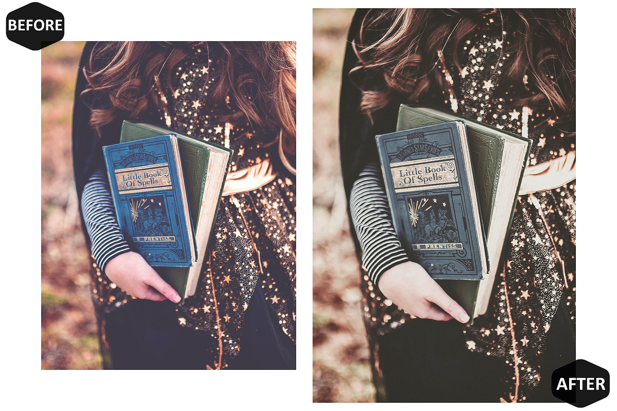 12 Sweet And Scary Lightroom Presets, a Preset Add-On by Hue Palettte Studio (Photo 8 of 9)