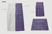 Women skirt mockup, a Bottom Mockup by made_by_nope (Thumbnail 5 of 7)