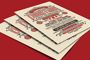 Chirstmas Party Vintage Art Deco Stl, a Flyer Template by Muhamad Iqbal hidayat (Thumbnail 4 of 4)