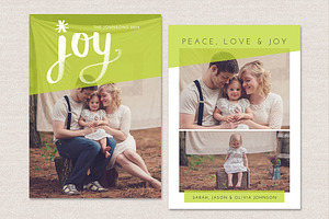 Christmas Card Template CC041, a Card Template by OtoStudio