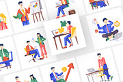 Animated Business illustration Set, a Work Illustration by Vectors Market (Thumbnail 4 of 5)