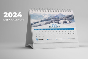 Desk Calendar 2024