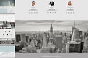 American Dream One Page Template, a Landing Page Template by CapitalTemplate (Thumbnail 4 of 5)