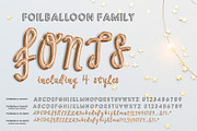 FoilBalloon - Color bitmap font, a Sans Serif Font by Evlogiev Studio (Thumbnail 3 of 6)
