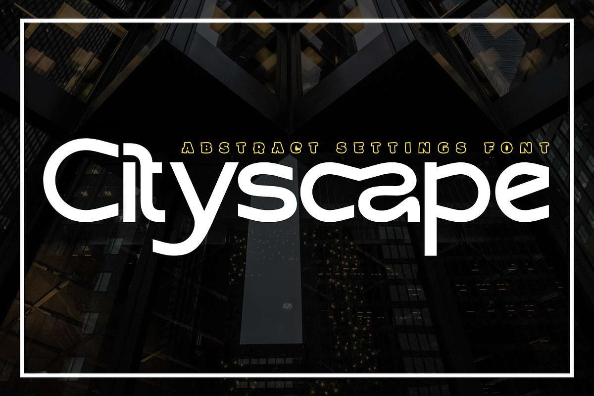Abstract Settings - Futuristic Font, a Sans Serif Font by 177Studio (Photo 6 of 8)