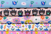 FLOWERBED floral collection, a Pattern Graphic by solmariart (Thumbnail 4 of 5)