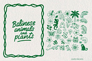 Bali Vibes Whimsy Illustrations, an Object Illustration by SunnJaneArt (Thumbnail 4 of 12)