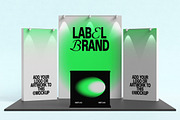 Booth Exhibition Mockup, a Mockup by graphicook (Thumbnail 2 of 4)