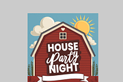 House Party Invitation Template, a Flyer Template by MightyDesign (Thumbnail 4 of 8)