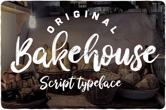 Bakehouse typeface preview 6