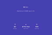 Meditation & ASMR App Ui Kit, an UI Kit Template by Betush (Thumbnail 6 of 6)