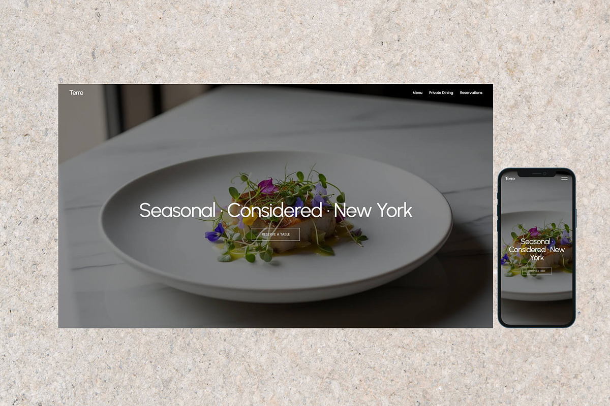 Terre - Squarespace Template, a Squarespace Template by Gem Media (Photo 4 of 5)