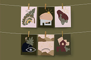 The Beverly Hills Illustration set, a Decorative Illustration by Dawnside Graphic (Thumbnail 8 of 12)