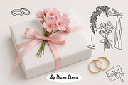 Wedding Bows, an Object Illustration by Decor Lines (Thumbnail 5 of 16)