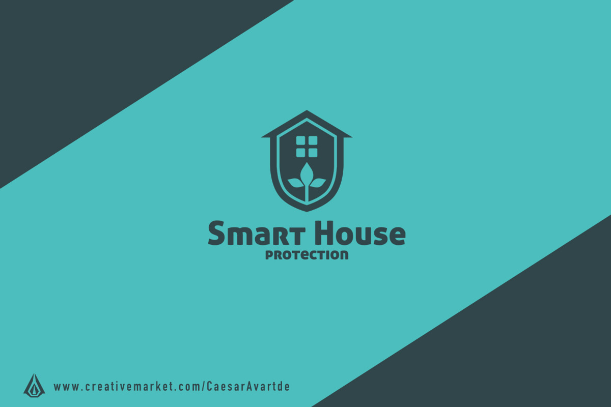 Smart House Logo Template, a Branding & Logo Template by Avartde Creative (Photo 2 of 2)