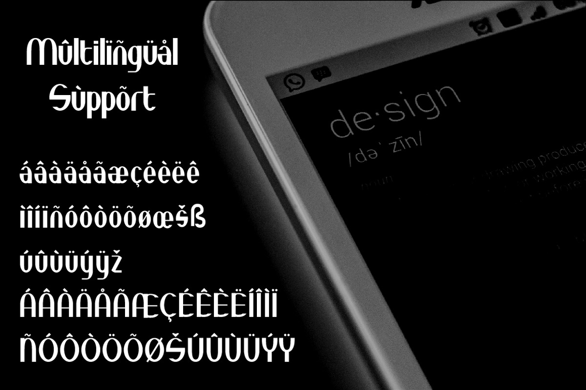 Quenione Unico, a Sans Serif Font by Wangsinawang Studio (Photo 11 of 12)