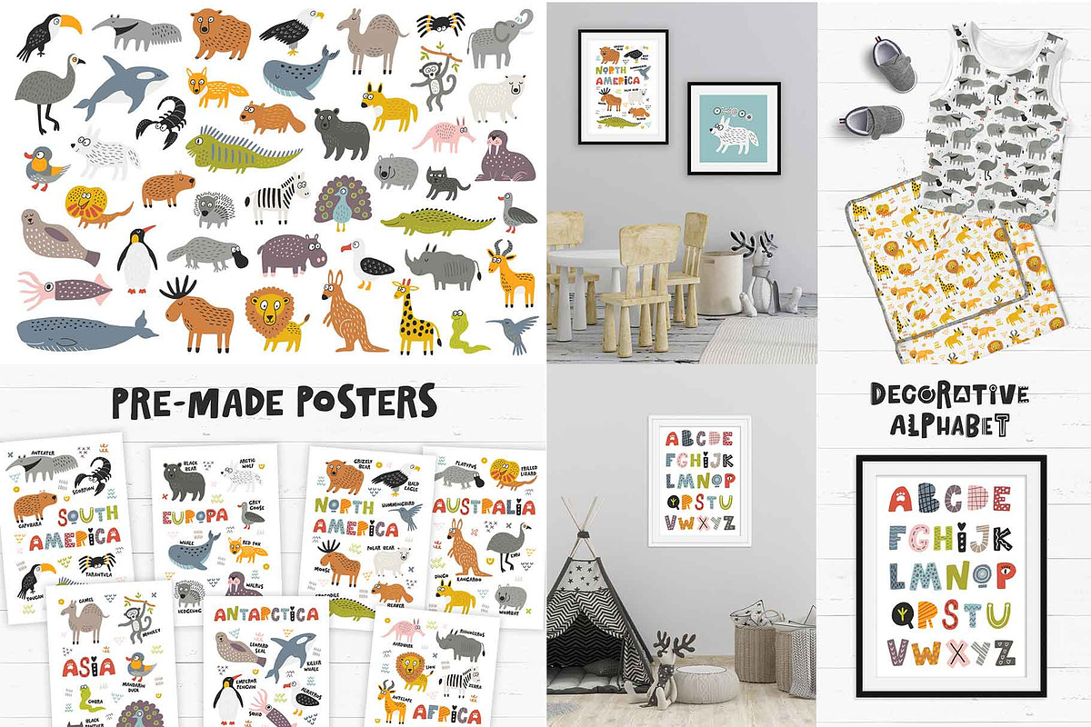 BIG KIDS BUNDLE - Graphic & patterns, a Graphic by Murvin (Photo 5 of 19)