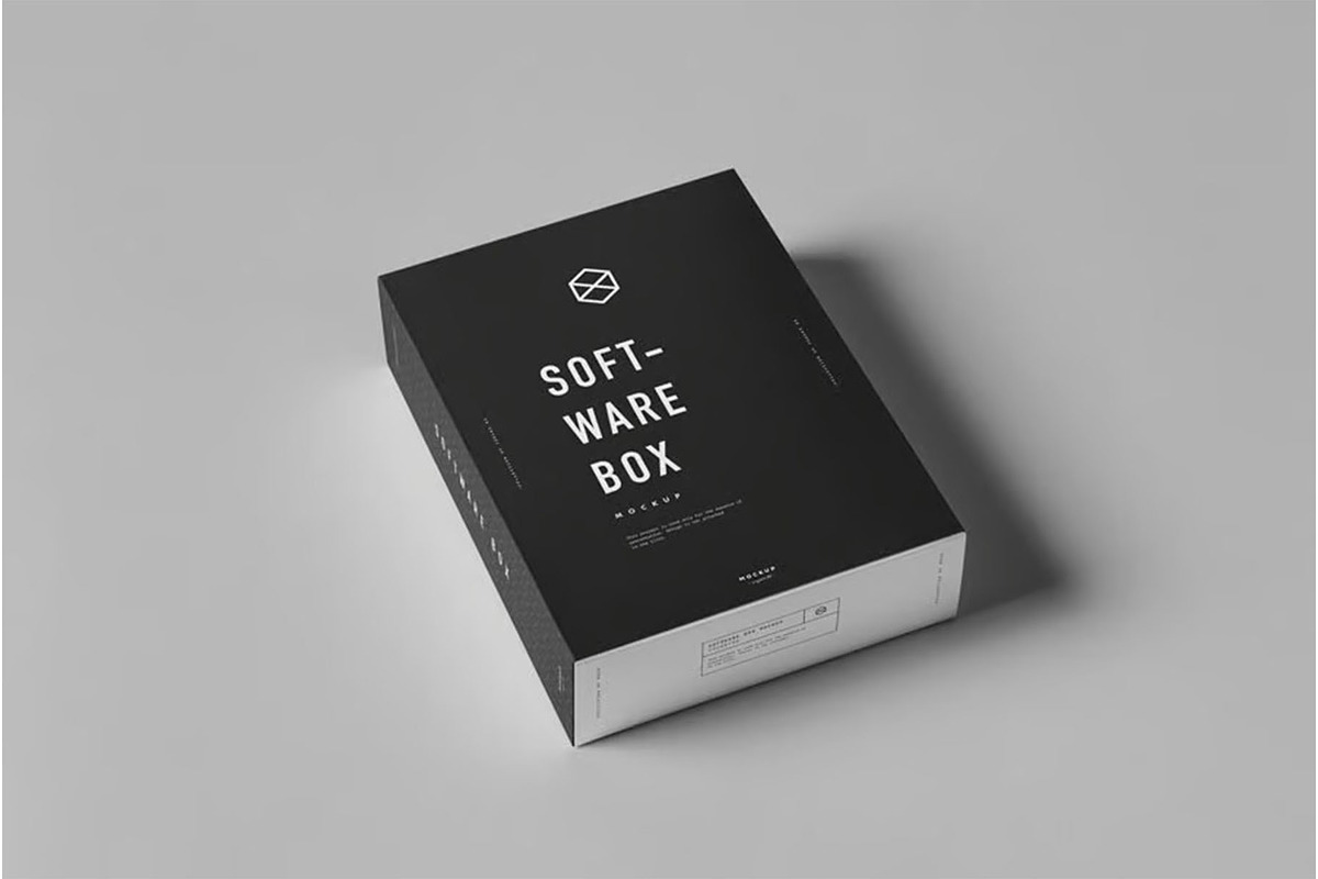 Software Box Mock-up, a Product Mockup by zippypixelstudio (Photo 11 of 13)
