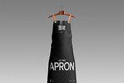 Black Kitchen Apron Mockup, a Household Mockup by Brand Earth (Thumbnail 4 of 4)