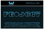 warehouse project font, a Font by weknow (Thumbnail 2 of 5)