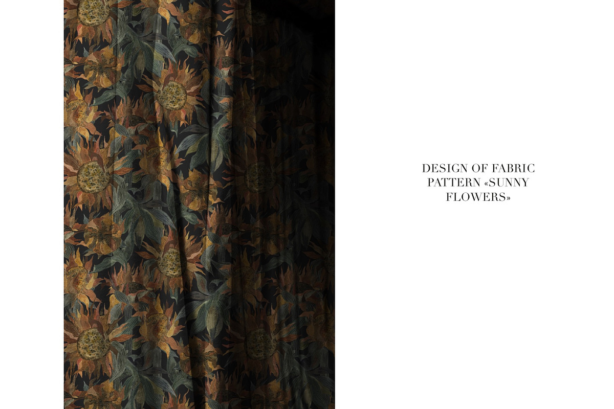 Patterns SUNNY FLOWERS, an Illustration by PASHKOVA (Photo 12 of 14)