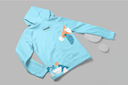 4 Hoodie Mockups, a Hoody Mockup by megostudi0 (Thumbnail 5 of 6)