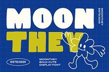 Moonthey – Bold Cute Retro Display F