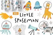 Little spaceman. Kids collection, a Graphic by Murvin (Thumbnail 1 of 8)