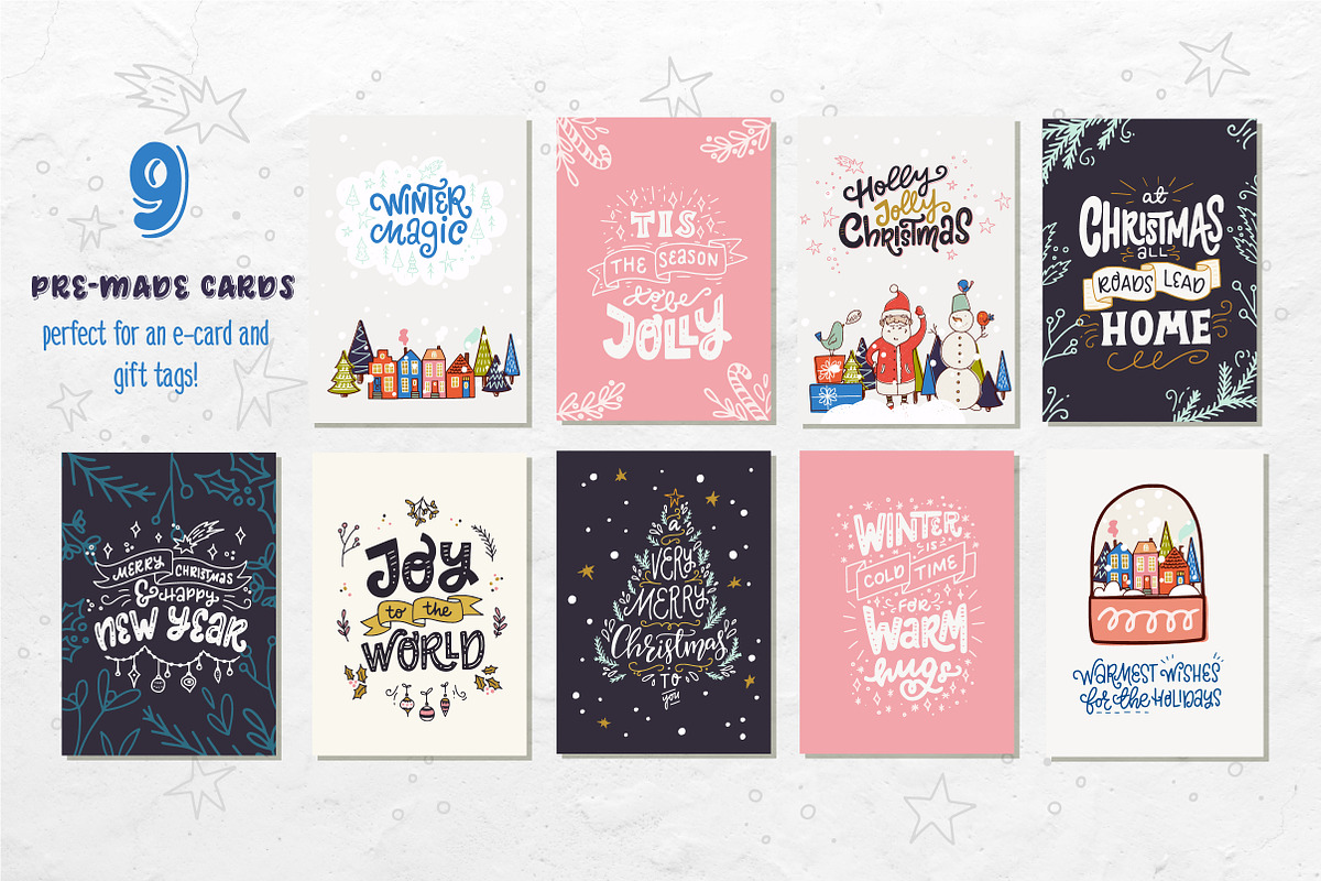 Holly Jolly Christmas collection, a Seasonal Illustration by Sketchetarian (Photo 6 of 8)