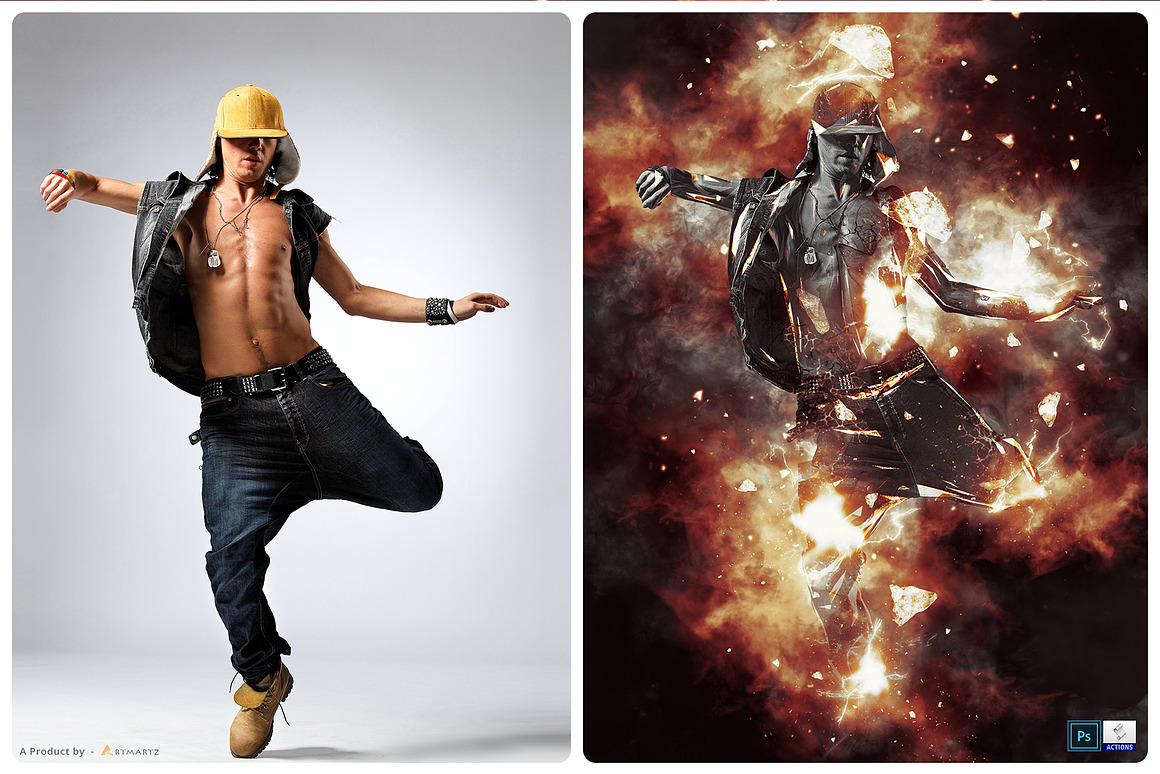 Destroyer - Fantasy Photoshop Action, an Action Add-On by A R T M A R T (Photo 7 of 7)