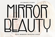 Mirror Beauty, a Sans Serif Font by FreshTypeINK (Thumbnail 1 of 7)