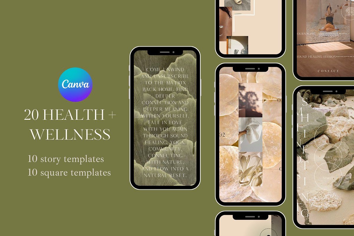 Retreat social media templates, a Templates & Theme by Oh, Paloma (Photo 5 of 6)