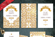 4. Victorian Wedding Cards. Invite, a Card Template by O'Gold! (Thumbnail 2 of 3)