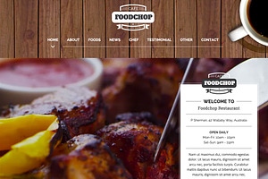 Foodchop HTML