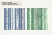 Hand Drawn Stripe Vector Patterns, a Pattern Graphic by Irina Ostapenko (Thumbnail 2 of 5)