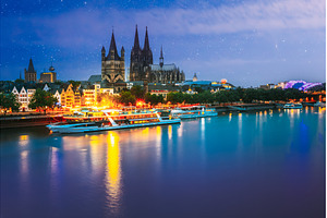 Cologne, Germany. Great St. Martin, an Architecture Photo by Our Amazing World
