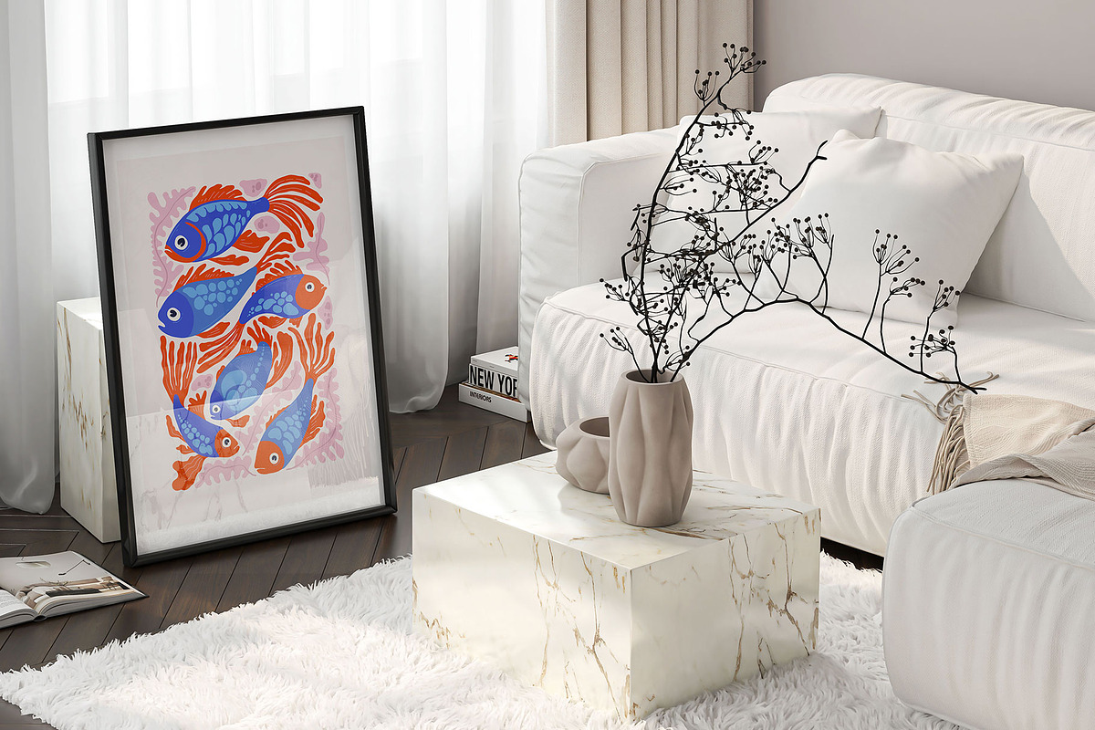 Modern Ocean | Wall Art Creatot, an Object Graphic by Leleka.Store (Photo 16 of 20)