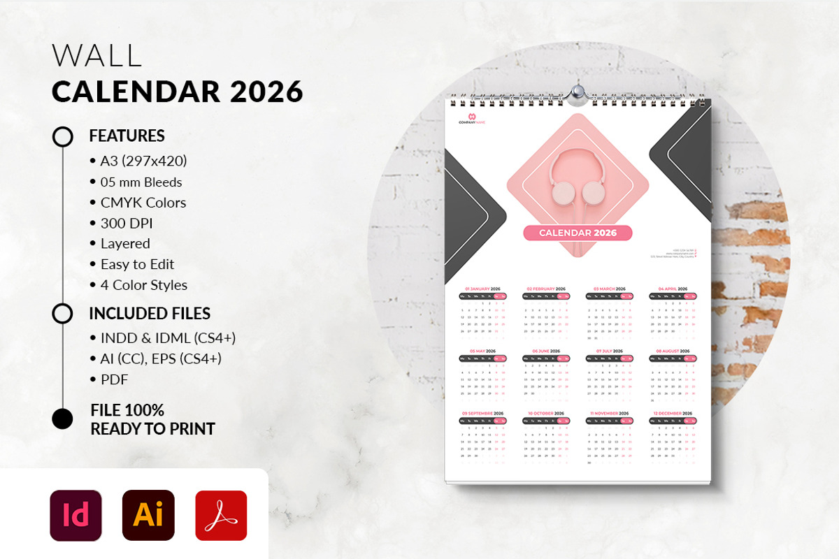 2026 Calendar Printable