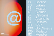 ZT Hakimi - 22 Fonts & Variable, a Sans Serif Font by zelow type (Thumbnail 11 of 16)
