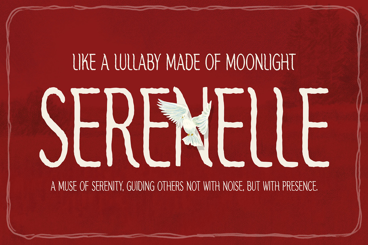 Crown & Glow - Rough Handdrawn Sans, a Sans Serif Font by Typia Nesia (Photo 7 of 15)