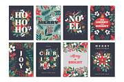 Christmas and Happy New Year cards, a Background Graphic by Creative Graphics (Thumbnail 3 of 8)