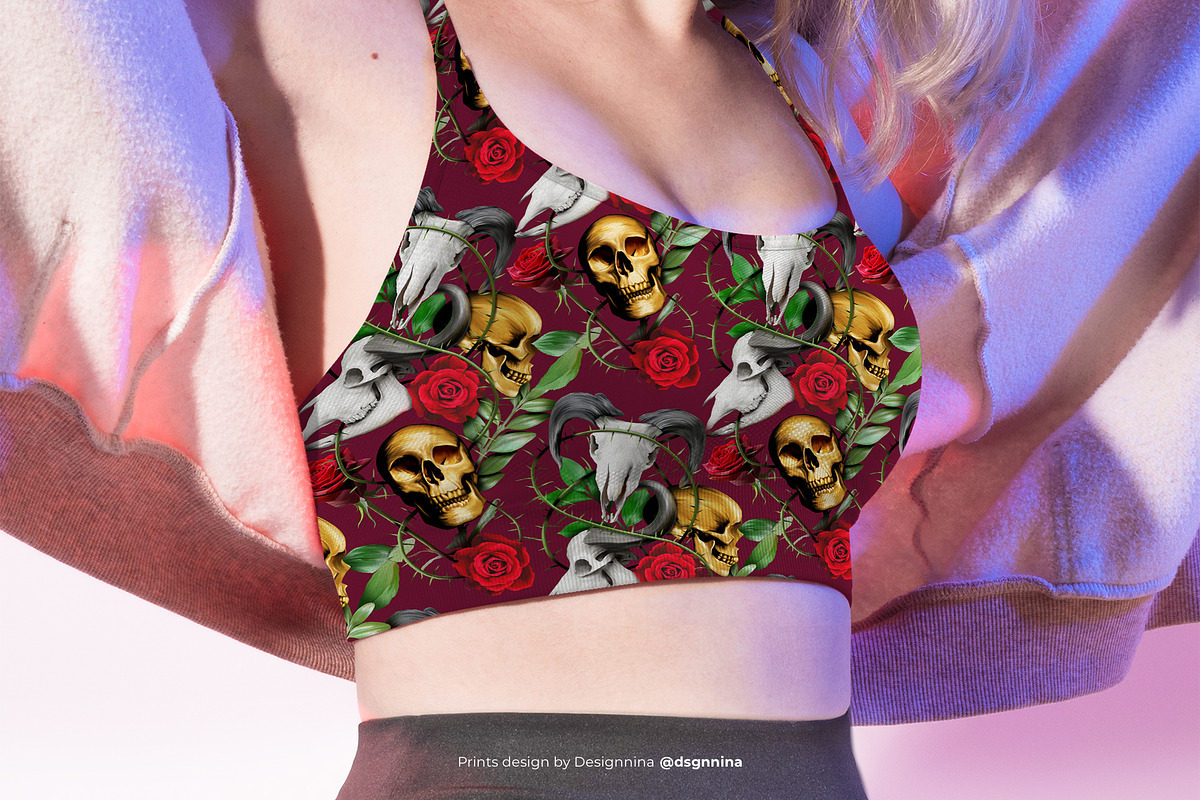 BM — Luxury Seamless Pattern, a Pattern Graphic by Designnina Shop (Photo 8 of 14)