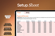 Ultimate Budget Planner for Google S, a Templates & Theme by vitalinagerman (Thumbnail 6 of 11)