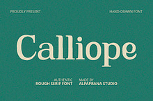 Calliope - Serif Font