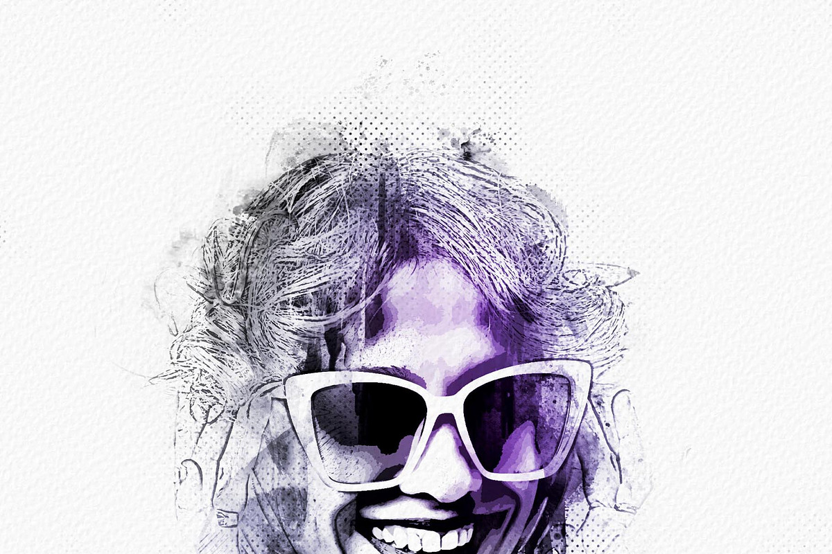Beautiful Portrait Art Photo Effect, an Action Add-On by MRI STUDIO (Photo 9 of 18)