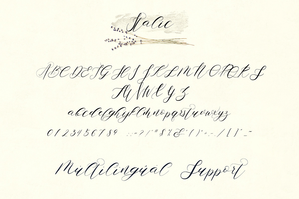 Zemarah script - 3 styles + Extras, a Script Font by VP Fonts (Photo 11 of 14)