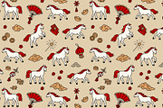 Seamless Pattern for Asian New Year, a Pattern Graphic by Viaireshop (Thumbnail 4 of 4)