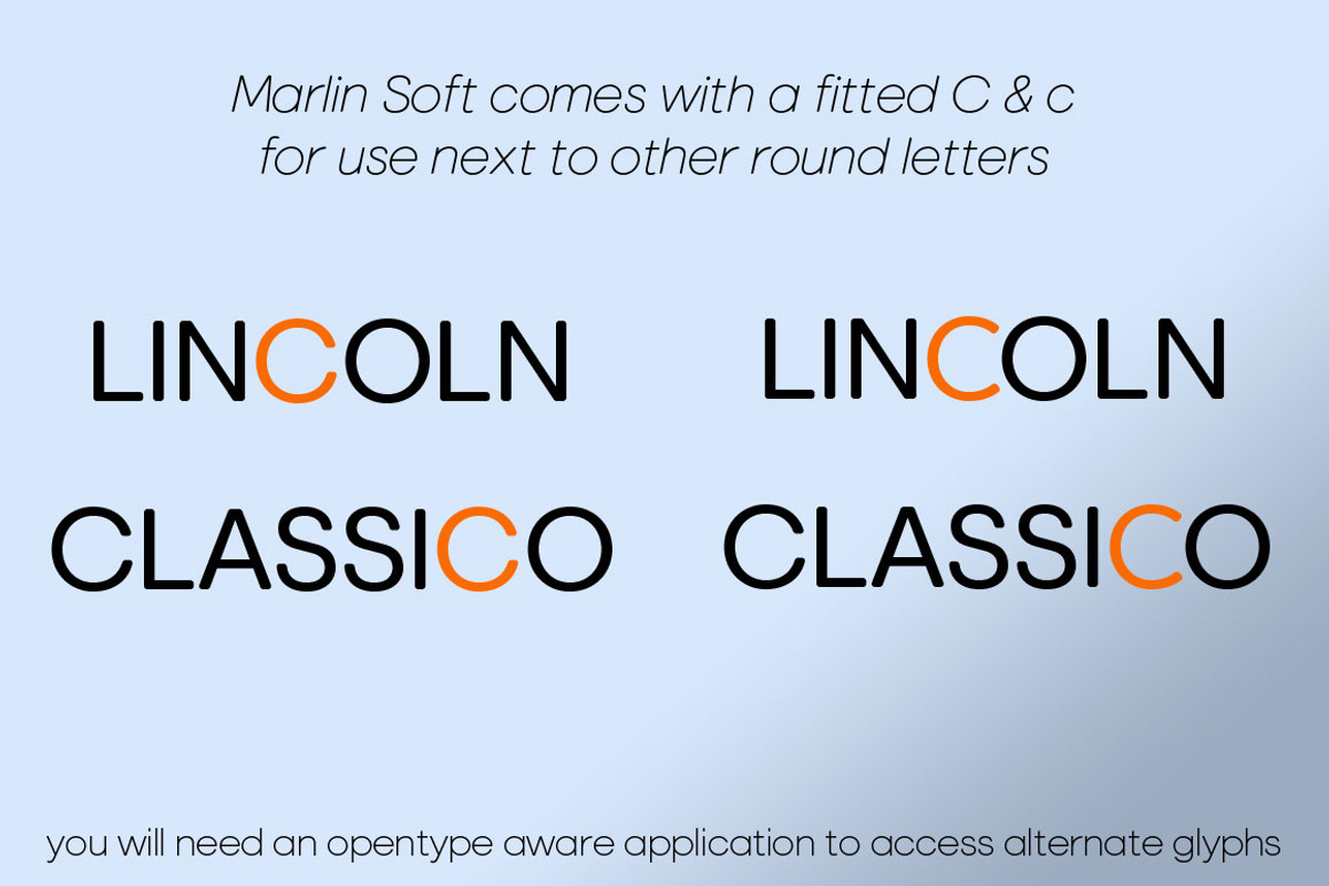 Marlin Soft Complete, a Font by FontMesa (Photo 8 of 11)